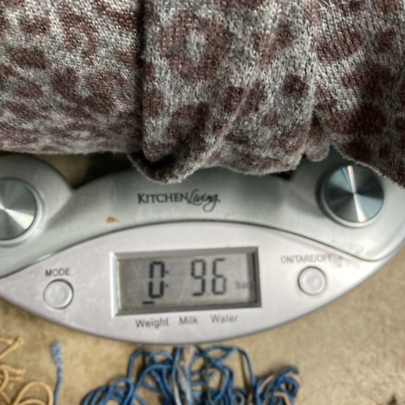 Knox Rose mixed print long sleeve tee L cowgirl thermal lace boho leopard y2k - Picture 10 of 10